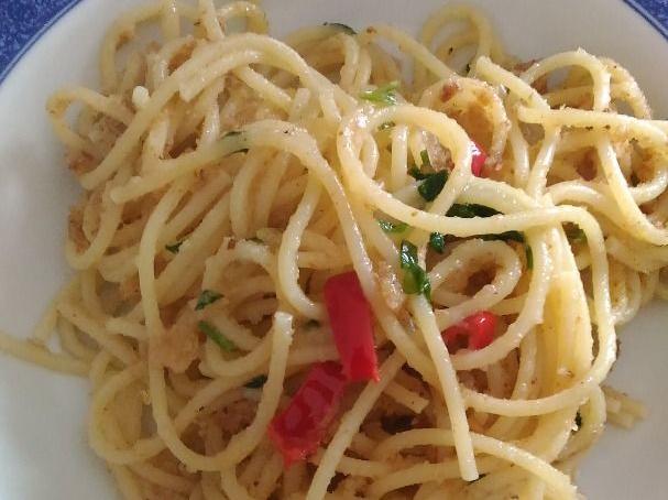 Spaghetti aglio,olio e peperoncino